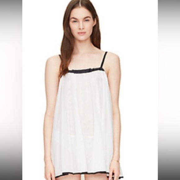 Kate Spade baby doll chemise lingerie. Size large - Picture 3 of 15